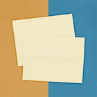 JAM Paper Enveloppes Strathmore A2, ivoire, 250/paquet-Taille des enveloppes : 4,38 x 5,75 po
