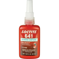 Loctite - Composé De Retenue 641 Force Contrôlée, 50 Ml, Bouteille, Jaune, paquet de 2-Couleur Jaune