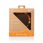Planet Buddies - Écouteurs pour Enfants à Fourrure - Orange (Tigre)-Emballage 100% recyclable, sans plastique utilisé