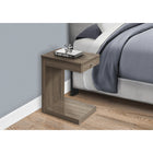 Monarch Specialties - 3191 Table D'Appoint - Taupe Fonce Avec Un Tiroir-Base épaisse et solide