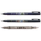 Stylo à double pinceau Tombow Citrus 10Pk Set-Assortiment de 10 pièces de couleur "Citrus" dans un étui en plastique.