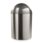 Umbra â€“ Poubelle Mezzo, argent brossé et gris métallique-Capacité de 10 L
