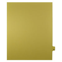Mark Maker – Onglets séparateurs juridiques beiges, 1/25 onglets, format lettre, sans trous, numéro 46, 25/paquet-Onglets séparateurs beiges, 1/25 onglets