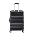 TOSCANO MAGNIFICA Grand bagage rigide de 30 po - Noir de jais-Coque rigide en ABS