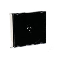 Verbatim – CD/DVD avec boîtiers minces, noir, 200/paquet (748931)-Boîtiers pour CD/DVD