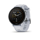 Montre Intelligent et moniteur d’activité Garmin Forerunner® 955 Solaire 32GB Running - Pierre Blanche-Autonomie de la batterie: mode montre intelligente jusqu'à 15 jours/20 jours avec l'énergie solaire, mode GPS uniquement sans musique jusqu'à 42 heures/49 heures avec l'énergie solaire, mode GNSS tous systèmes plus multibande avec musique jusqu'à 8,5 heures, Mode GNSS tous systèmes plus multibande sans musique jusqu'à 20 heures/22 heures avec l'énergie solaire