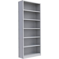 Metalware – Étagère enclenchable RK339, 7 tablettes, 36 x 12 x 88 (po), gris pâle-Système de tablettes ajustables offrant un espace de rangement solide, mais économique qui convient à vos besoins
