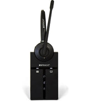 Spracht - ZuM Maestro Combo Casque USB/DECT - Noir-Compatible avec Universal Deskphone, port casque RJ9, ordinateurs Windows et Mac