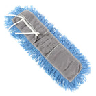 Global Commercial Products - Q-Stat 18po Vadrouille A Poussiere Electrostatique Bleue - Paquet de 8-Ne s'embrassera pas, ne s'emmêlera pas, ne démêle pas ou ne