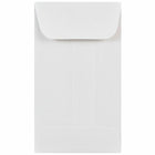 JAM Paper - Enveloppes à monnaie nº 3, blanc, 1000/paquet-Blanc