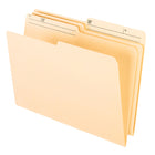 Pendaflex - Chemises à onglet coupé 1/2  - format légal - manille - paquet de 100-Carton ultra durable de qualité supérieure