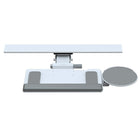 Système de clavier Humanscale 6G - 6GW90090HG22-Les systèmes de clavier brevetés Humanscale ont un réglage sans effort de la hauteur et de l'angle. Favorisant l'incrustation à inclinaison négative, les plates-formes de clavier n'entreront pas dans une inclinaison positive.