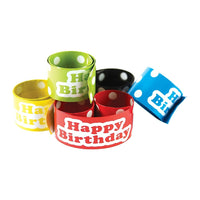 Enseignant a créé des ressources Bracelets de gifles de joyeux anniversaire à pois, paquet de 60-Une façon amusante de récompenser un bon comportement.