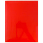 JAM PaperMD – Chemise lustrée à 2 pochettes, 9 1/4 x 11 1/2 (po), rouge, 100/boîte-Égayez votre journée de travail avec de jolies chemises aux couleurs lustrées