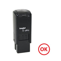 Trodat Mini timbre Printy ''OK'' encre rougeauto-encreur S 4921-Timbres de qualité supérieure avec encre non toxique à base d'eau