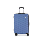 BondStreet -  Skyline Valise à coque rigide d'enregistrement 26.25po - bleu-Poignée de chariot télescopique avec hauteurs de verrouillage à plusieurs niveaux