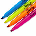 Sharpie Surligneurs de poche à pointe biseautée – couleurs variées – paquet de 4-Pointe biseautée pour des lignes larges ou étroites