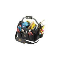 Sacs à outils Techgear avec ampoule DEL, Noir, Polyester, Nbre de pochettes - 22, Dimensions - 18" lo x 9-3/4" la x 12" h-1