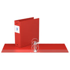 Davis Group Super économie, Reliure à anneaux ronds 3 po, paquet de 6 – Rouge-2 po