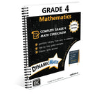 Dynamic Math - Cahier d'exercices, Atlantique, 4e année-Le classeur contient des instructions, des exemples et des questions pratiques
