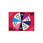 All Things Equal – Jeu de questions Loaded Questions pour adultes, anglais-Composants : Planche roulette et roulette, 308 questions tendancieuses pour adultes, 55 cartes VIP, carnet de réponses, crayons, règles