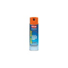 KrylonMD – Peinture de marquage industrielle à base d’eau Quik-MarkMC, rouge/orange fluorescent, 17 oz (A03650)-Couleur de la peinture : Rouge/orange fluorescent
