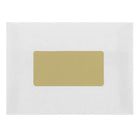 Jam Paper Étiquettes postales, 2 x 4 po, or métallique, 120/paquet (40732538)-Doré métallique
