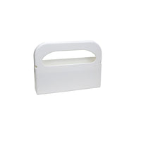 Distributeur de couvre-sièges de toilette HOSPECO, blanc-Deux pochettes de 250 housses de siège pliées en deux