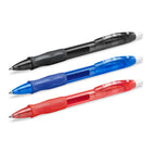 BIC - Stylos Gelocity à encre gel rétractable – 0,7 mm – noirs – paquet de 4-Paquet de 4 stylos