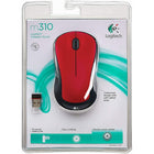 Souris sans fil Logitech M310, Rouge Brillant-Si petite et si discrète, vous pouvez la brancher sur un port USB et l'oublier. De plus, vous pouvez faire vos adieux aux récepteurs perdus.