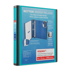 Staples - Reliure Better Binder, 1 po, sarcelle-Plus résistante et plus facile à utiliser