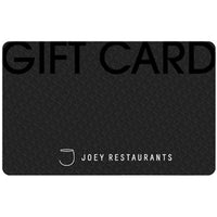 Joey Restaurant â€“ Carte-cadeau de 50 $-L'émission et l'utilisation de cette carte constituent l'acceptation des termes suivants à moins d'indications contraires par la loi. Échangez cette carte contre de la marchandise à tout restaurant Joey au Canada et aux États-Unis. PROTÉGEZ CETTE CARTE COMME DE L'ARGENT COMPTANT. le solde de la carte est échangeable contre de la nourriture, des boissons et des pourboires, dans les restaurants Joey seulement, et ne peut pas être échangé contre de l'argent comptant ni 