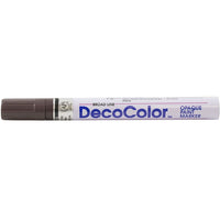 JAM Paper – Marqueur peinture à pointe large opaque, brun foncé (526300DB)-Ces marqueurs à peinture polyvalents peuvent être utilisés pour égayer toute surface ou tout projet! L’encre est permanente et uniforme.