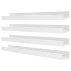 nexxt – Tablette pour cadres Edge FN00386-7MC, 23 po x 4 po, blanc, paq./4-Matériau: les étagères murales flottantes sont faites de panneaux de fibres de bois à densité moyenne (MDF) de haute qualité et durables qui assurent la stabilité. Comptez sur l'étagère pour garder vos articles sains et saufs, avec une finition visuellement agréable