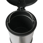 Futech – Poubelle RB-12L, 12 litres, 15 1/2 x 11 x 11 (po), acier inoxydable-Bac intérieur avec poignée séparée