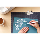 Cricut - Kit d'échenillage TrueControl, Bleu-Changement facile et sans contact de la pointe et de la lame