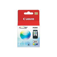 Canon Cartouche d'encre couleur CL-211 (2976B001)-Couleur  