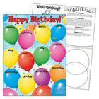 TREND Enterprises, Inc. Tableau d'apprentissage joyeux anniversaire, 17" x 22"-Un design joyeux va avec n'importe quel thème décoratif. Gagnant du prix! - L'actualité de la petite enfance