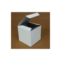 Wamaco - Boîte-cadeau nº 66, blanc, 6 x 6 x 6 (po), paquet de 100-Fabriqué à partir de matériel recyclé à 100 %, recyclable et biodégradable