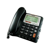 VTech® – Téléphone haut-parleur avec fil CD1281, noir-Téléphone à fil