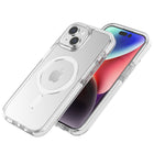 General Supply Goods + Co iPhone 15 étui anti-chocs avec MagSafe - Transparent-Compatible avec la recharge sans fil et MagSafe