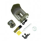 Technaxx - TX-165 Caméra Full HD Birdcam à piles avec mangeoire à oiseaux - Vert-Mise au point de l'objectif : Fixe 0.06-0.15 m