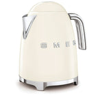 SMEG KLF03CRUS, la bouilloire Années 50, Crème-Capacité: 7 Tasses