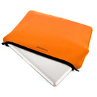 Douce Pochette Etui néoprène15,6 po Laptop Sleeve Housse, Orange-Protégez votre appareil des chocs et des rayures