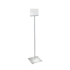 Azar - Stand de support de panneau à deux côtés de piédestal - 7" W x 5,5" H-Vendu en multiples de: 1