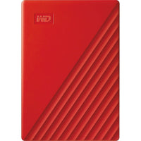 Western Digital - Disque dur portable My Passport de 2 To - Rouge-2TB capacity
