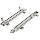 Tiroir grillagé à 2 niveaux avec glissières TRINITY – Chrome (TBFC-2206)-Deux (2) tiroirs de qualité résidentielle de 29 cm x 44 cm x 12 cm (11,4 po x 17,5 po x 4,75 po)