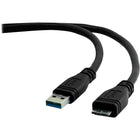 Staples - Câble micro USB 3.0 de 6 pi, noir (33914)-USB A vers USB 3.0 Micro B