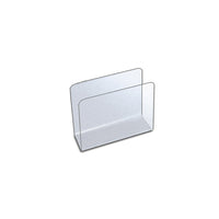 Porte-documents bureau acryl., transp, 5,75x2-1