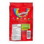 Skittles - Bonbons aux fruits Original, pochette de 320 g-Parfums offerts : fraise, raisin, citron, orange et limette  